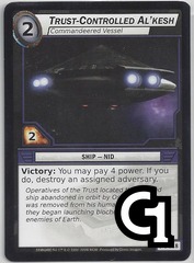 Trust-Controlled Al'kesh, Commandeered Vehicle